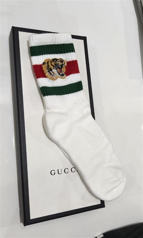 light pink gucci socks|gucci tiger socks.